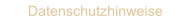 Datenschutzhinweise